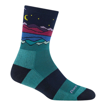 Women's Mirror Lake Micro Crew Midweight Hiking Socks