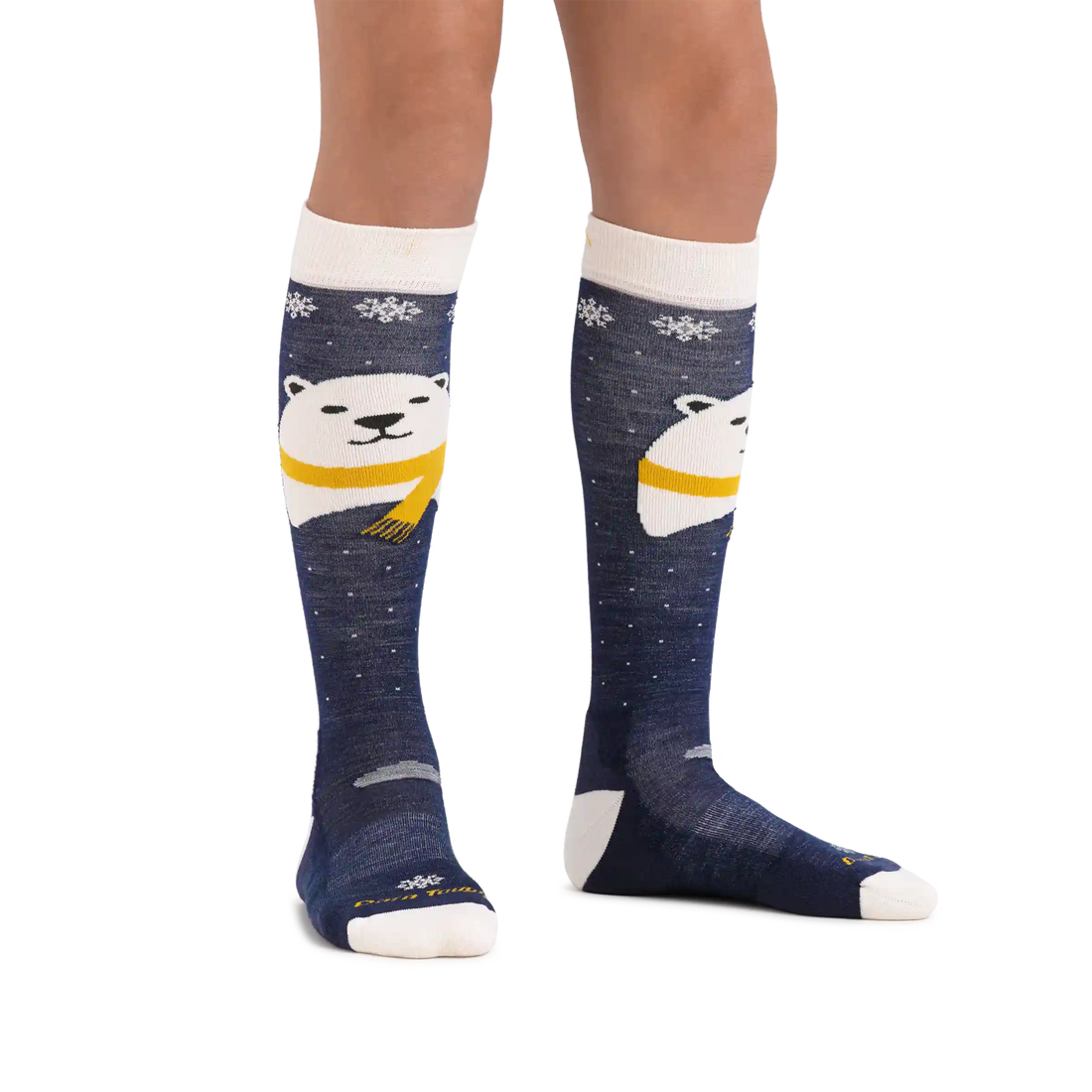 Kids Polar Bear Over-the-Calf Midweight Ski & Snowboard Socks