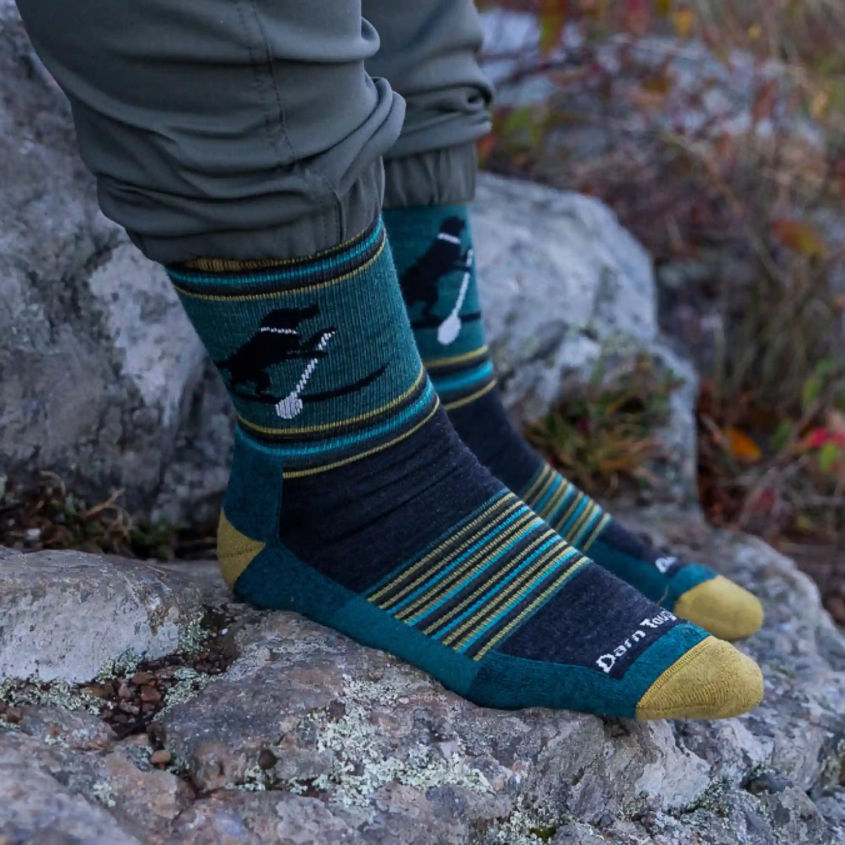 Men's and Women's Lightweight Micro Crew Hiking 2-Pack