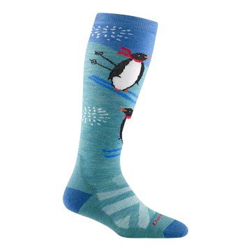 Women's Penguin Peak Over-The-Calf  Midweight Ski & Snowboard Sock-Last Chance