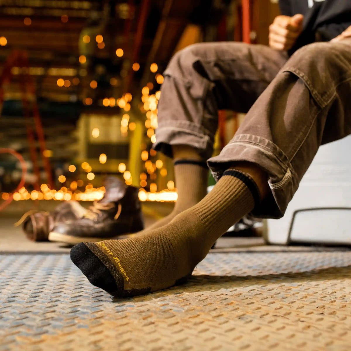 Men's Fred Tuttle Micro Crew Midweight Work Socks