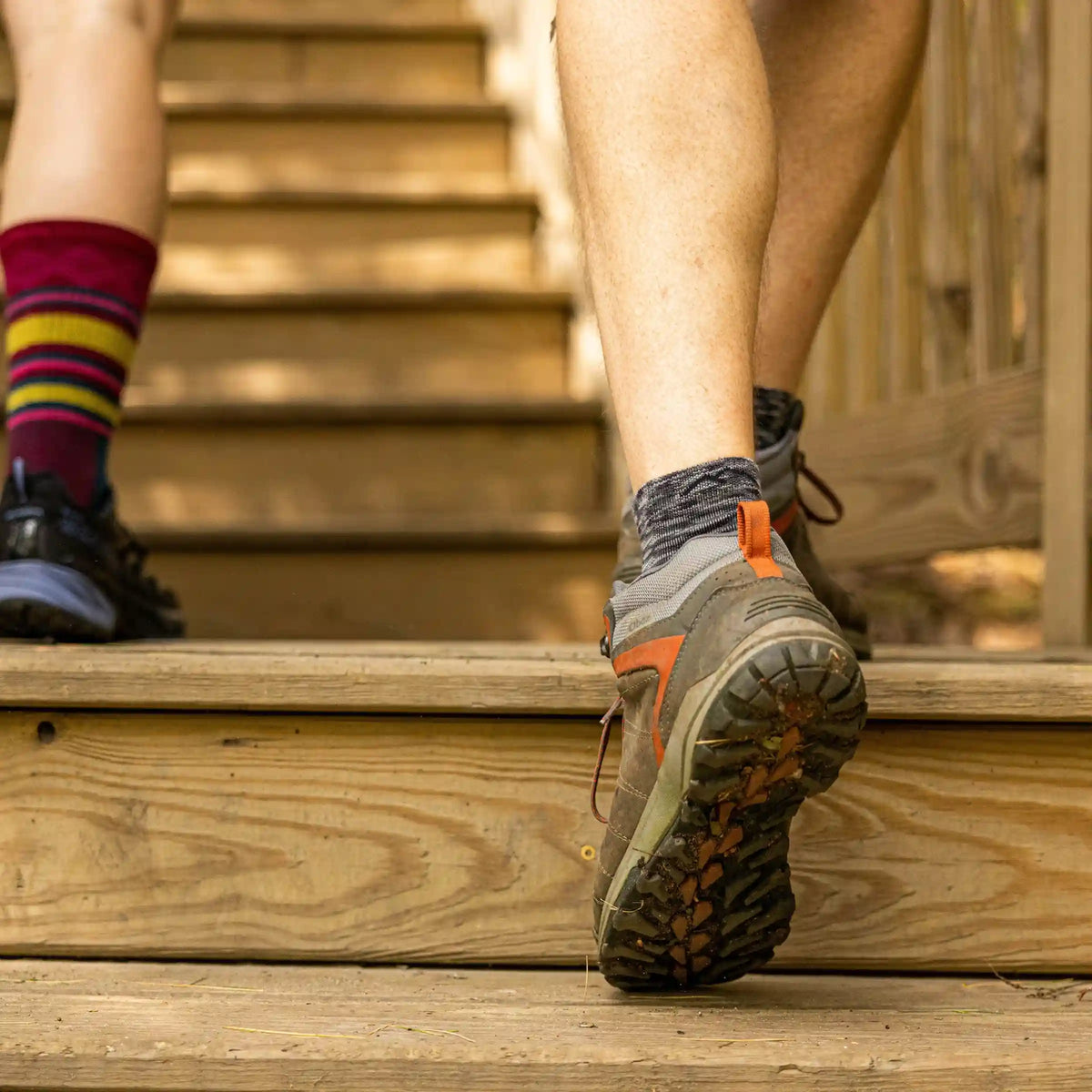 Men's Light Hiker Quarter Lightweight Hiking Socks
