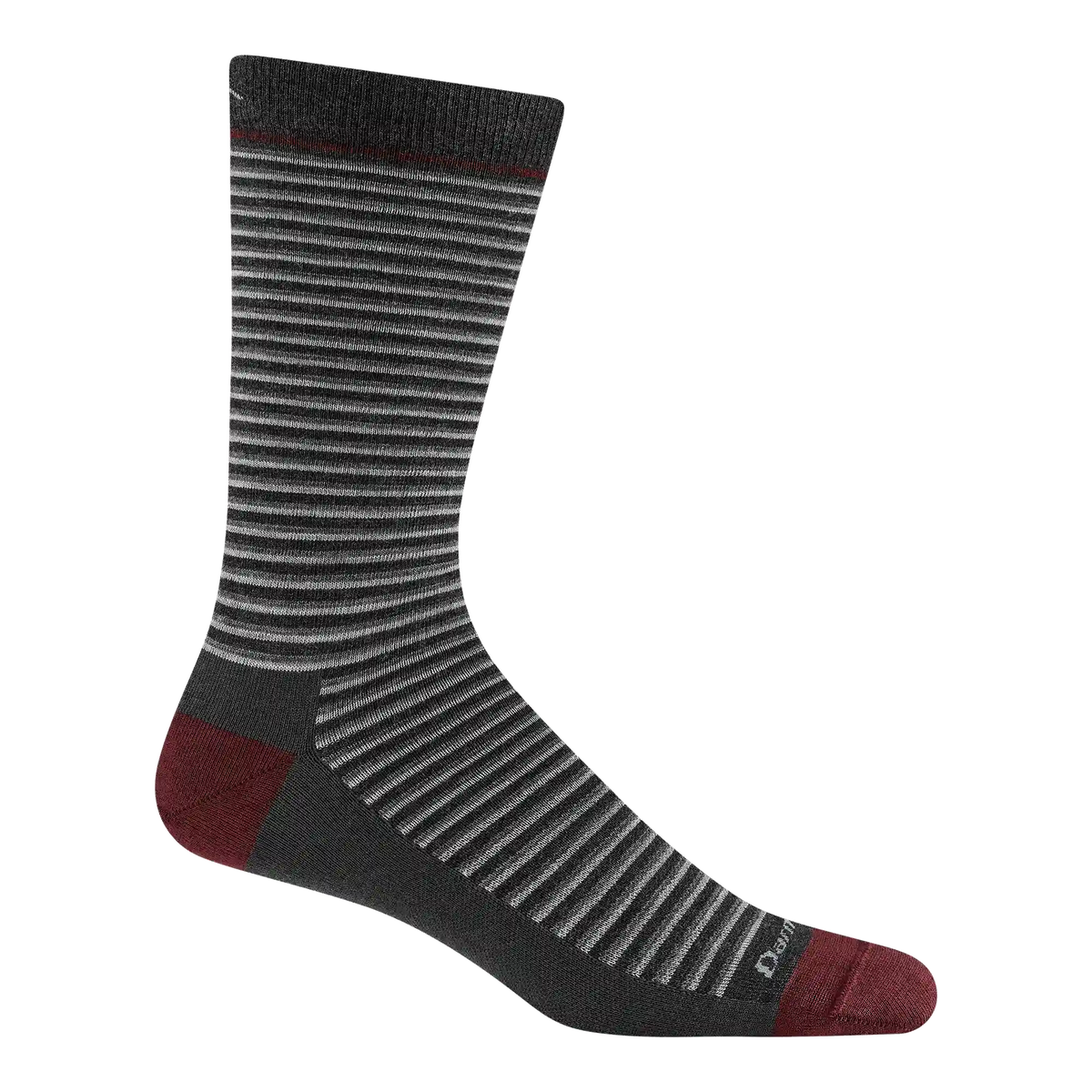 Men's Microstripe Crew Lightweight Lifestyle Socks