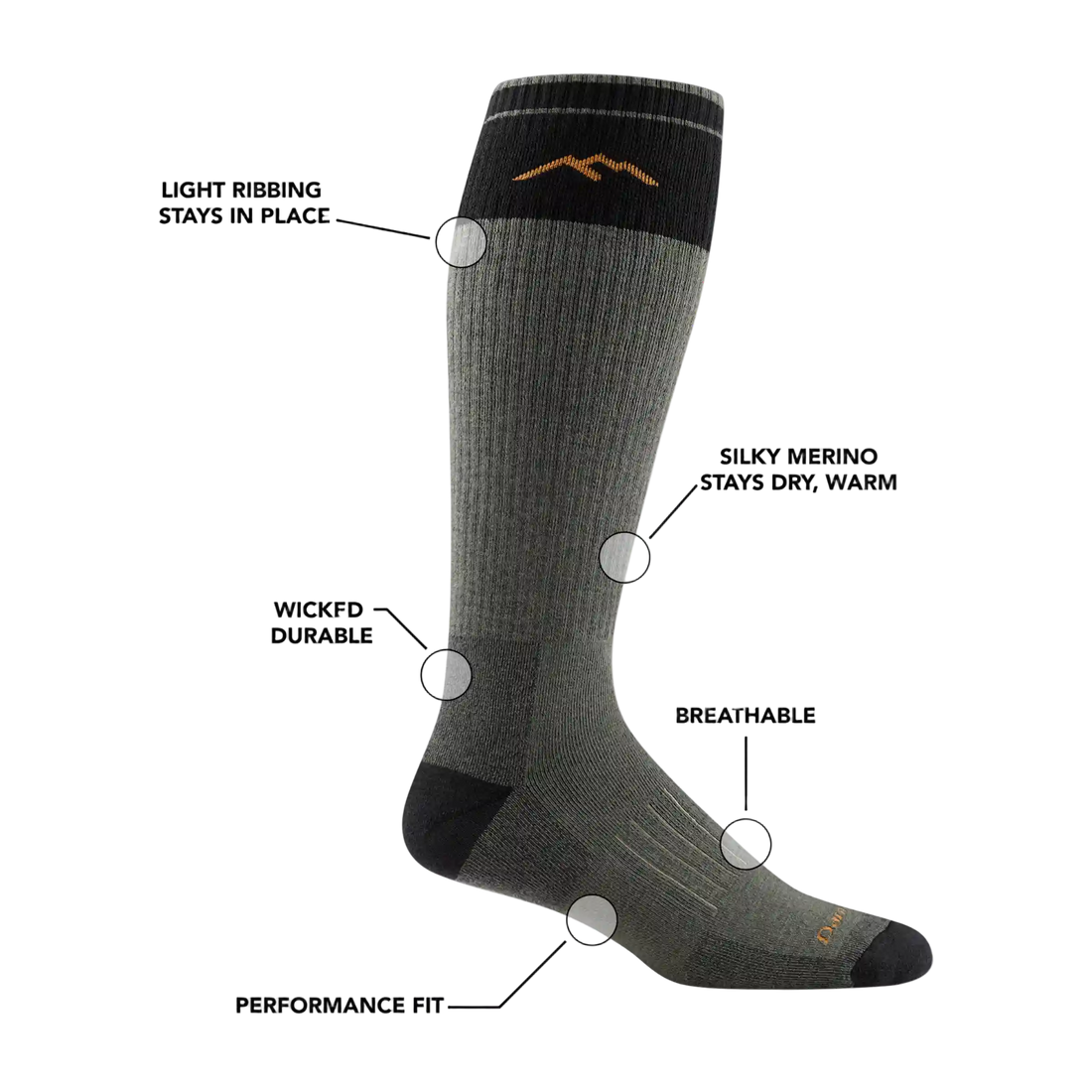Over-the-Calf Heavyweight Hunting Socks