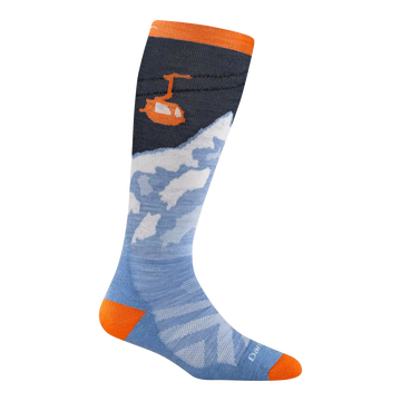 Kids Little Yeti Over-the-Calf Midweight Ski & Snowboard Socks