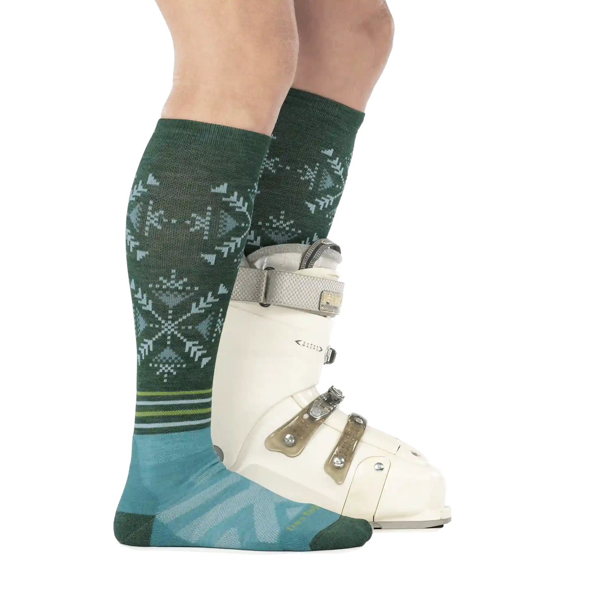 Women's Snowfall Over-the-Calf Midweight Ski & Snowboard Socks